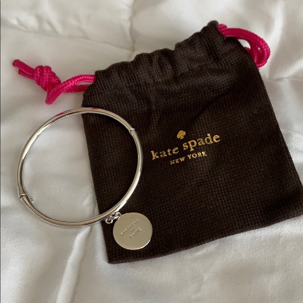 Kate Spade silver bracelet